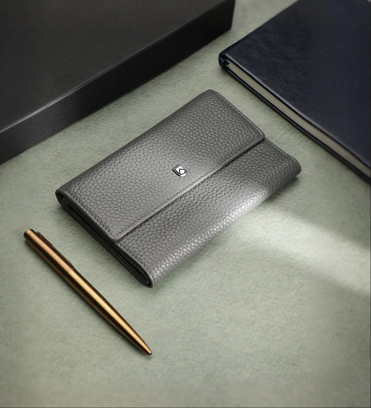 LEATHER TRIFOLD WALLETS